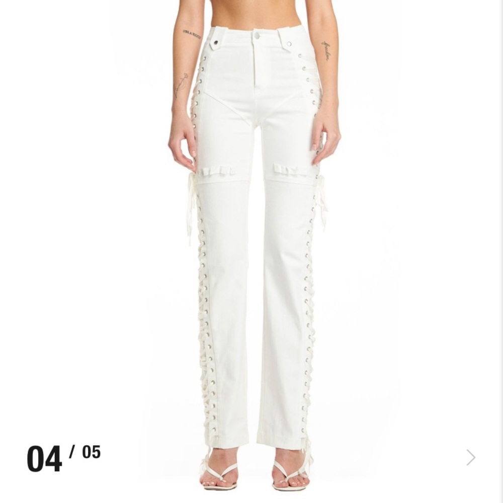 HOLLY PANT WHITE I AM GIA